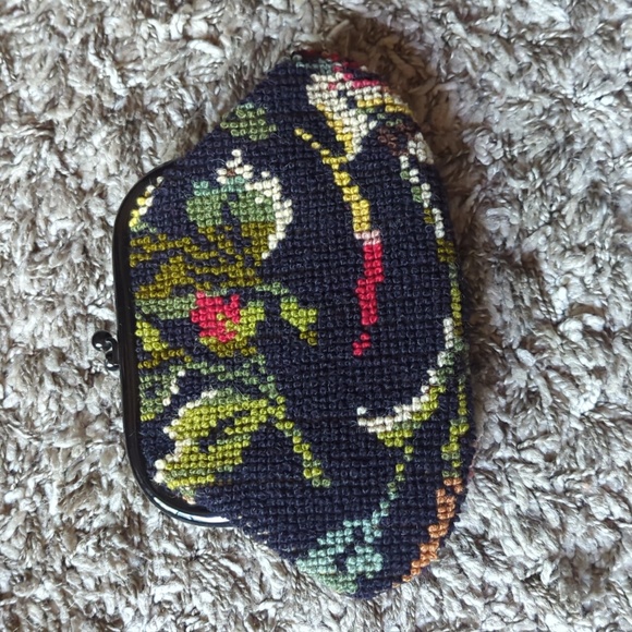 Vintage 50s Jana Carpetbag Clutch - Picture 3 of 10